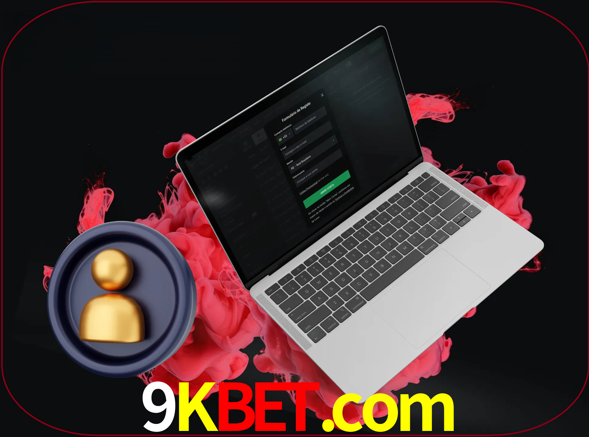 No cabeçalho do site 9kbet, clique no botão que o levará a um formulário especial onde terá de introduzir as suas informações actuais.