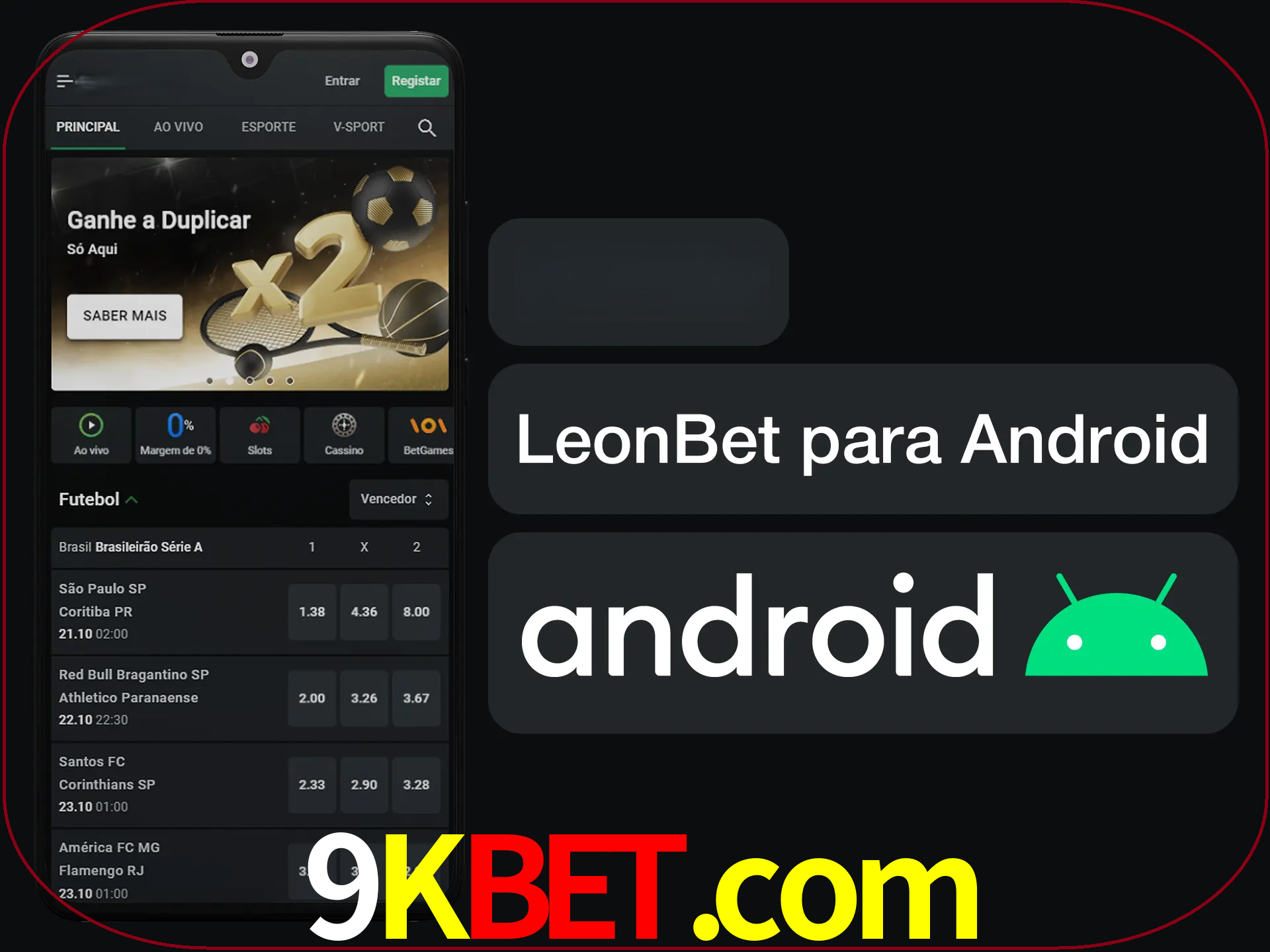 Adquira sua versão poket de LeonBet.